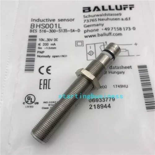 BALLUFF BES 516-300-S135-S4-D Inductive Sensor BHS001L Proximity Switch Sensor #